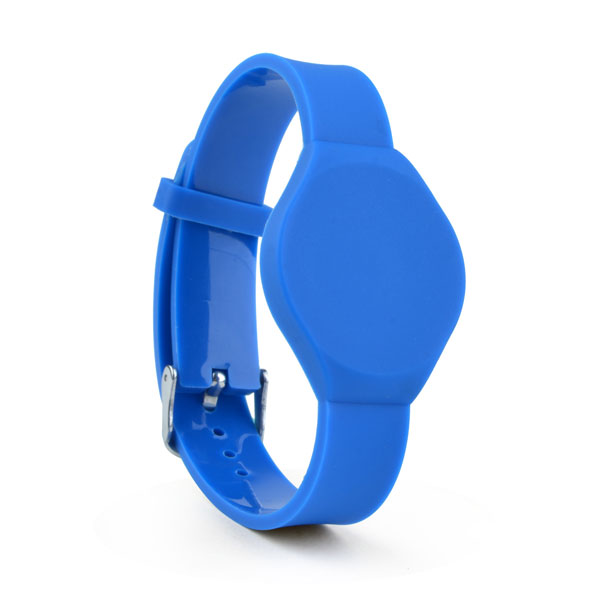 blue pvc wristbands